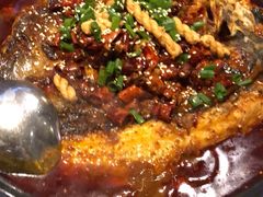 -探鱼·鲜青椒爽麻烤鱼(银泰城店)