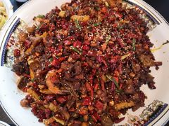 辣子肥肠虾鸡-山城小聚(大学城店)