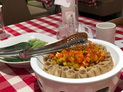 浇汁莜面西红柿-西贝(金桥店)