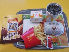 卤辣板烧鸡腿堡4件套-麦当劳(龙阳路店)