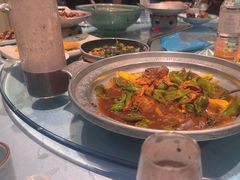 -海派美食·家宴海鲜青岛菜·石锅鲽鱼头(东方城店)
