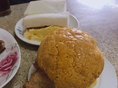 猪扒蛋菠萝包-沙溪兄茶餐厅