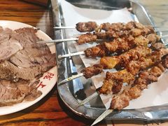 羊肉串-陇上全荟兰州传统牛肉面(延吉路店)