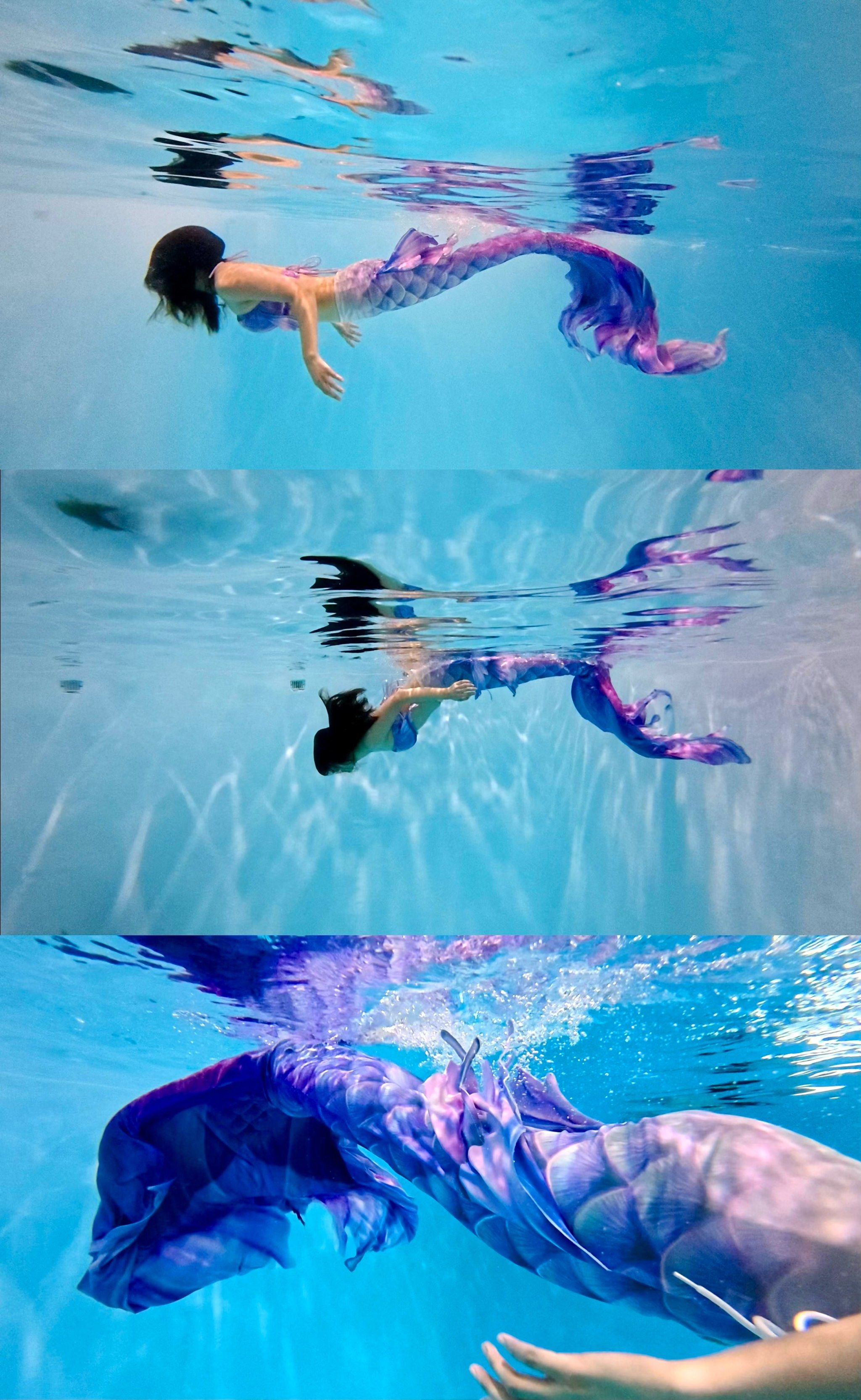 在天河!不会游泳也能体验美人鱼潜水!