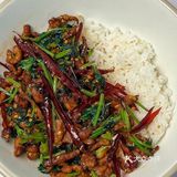 我的宅家美食日记🍳香辣肉丝盖饭（附做法）|