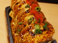 焗烤芝士三文鱼卷-越光米贩精致料理餐厅(金鹰店)