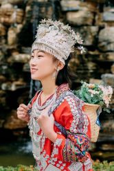 -后宫·古装汉服京剧儿童亲子全家福摄影