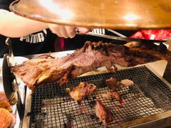 碳烤羊腿-腾格勒烤羊腿