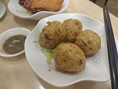 炸鲮鱼球鸡翼-盛记粥面(佐敦店)
