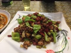 干煸辣子鸡-芳芳餐厅(白沙路店)