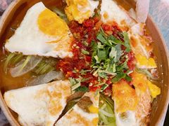 凉拌荷包蛋-浩海火燒雲傣家菜(芮欧百货店)