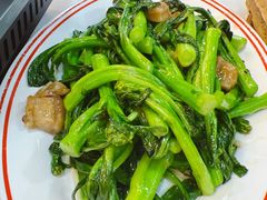 油渣生炒菜心-明本湛江鸡•海鲜小厨(陈家祠店)