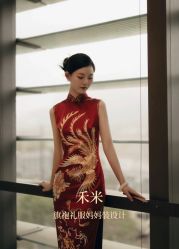 -禾米旗袍妈妈装礼服定制(嘉业国贸店)