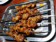 特色碳烤羊肉串-老兰家传统烧烤炒菜泡馍(小南门店)