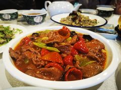 泡椒猪肝-老浒记烤鸭-北京菜(琉璃厂店)