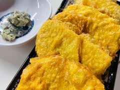 鸡蛋炸馒头片-大槐树烤肉馆