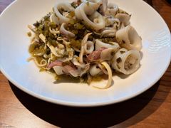 雪菜炒鱿鱼-小厨师·二十年沈家门小海鲜(百井坊巷店)