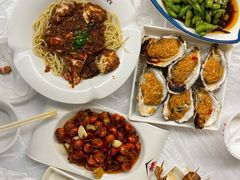 樱桃蟹脚热干面-早酒肖汉老味拌面