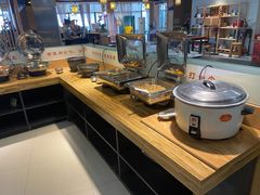 自助取餐区-感恩心素食馆(百世广场店)