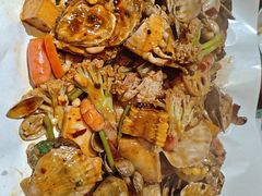 -东来菜馆•手抓海鲜家常菜•海鲜锅贴(鸽子窝店)
