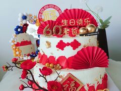 -卡比儿童蛋糕·心意定制·低脂零卡糖动物奶油FancyBALLOON(滨海店)