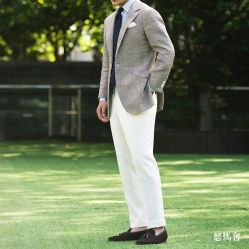 点击看大图 -怒马会 全麻衬西装高级定制