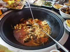 -北京龙庆四季香农家饭庄·灶台鱼·碳烤虹鳟鱼(龙庆峡店)