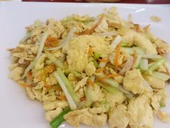 蒜黄炒蛋-乐在集市海鲜大排档(平潭店)