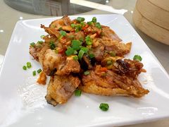 铁板香煎三文鱼骨腩-水乡人家酒楼(坦洲店)