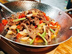 鲜炒土黄牛肉-农耕记·湖南土菜(halo广场店)