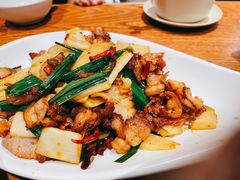 云南腊肉炒香笋-云海肴·汽锅鸡·云南菜(高德置地店)