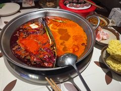 番茄和牛牛油鸳鸯锅-江北北火锅馆·公路夜市(魏公村店)