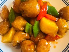 菠萝咕咾肉-朵朵开素食餐厅(后宰门街店)