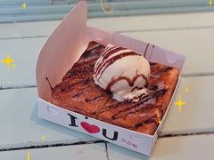 香草冰淇淋厚吐司-阿信厚吐司(曾厝垵店)