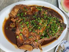 红烧四明湖胖鱼-品雅轩农家乐