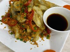 椒盐九肚鱼-凤城康记饭店