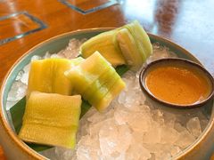 芥味翡翠低温带子-湖滨28中餐厅·西湖宴·杭州君悦酒店