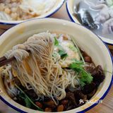 小面配豆花，一吃一个不吱声