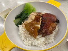 叉烧油鸡饭-明园茶餐厅(沙头角店)