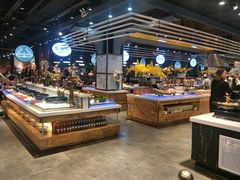自助取餐区-圣罗巴海鲜烤肉自助(鲅鱼圈万达店)