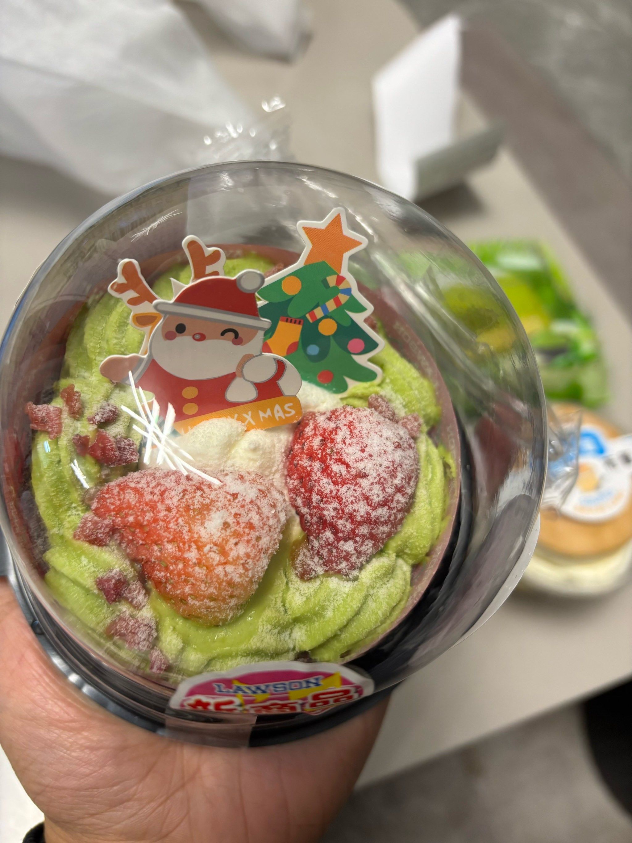 罗森的圣诞小蛋糕🎄