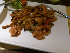 菌菇爆爽肉-采悦轩中餐厅·粤菜·海南菜(神州半岛喜来登度假酒店)