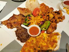 宫廷烤肉拼盘-伊斯坦布尔土耳其清真咖啡餐厅