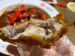 蒜香鸡翅（配薯条）-叶派龙虾•招牌香辣蟹·海鲜(中海国际店)