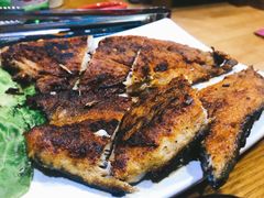 煎鲅鱼-韩阳王石板烤肉