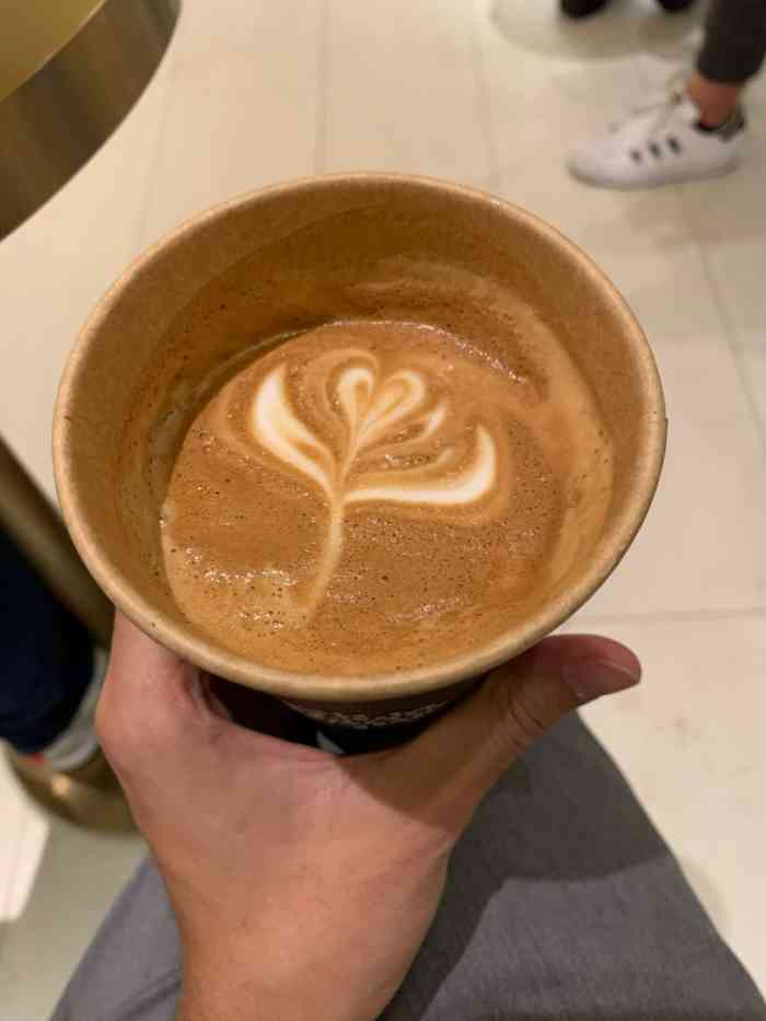 blooms coffee-"在k11的咖啡店据说是陈豪开的,黑金色的.