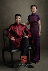点击看大图 -藤薰定制中式嫁衣礼服旗袍店