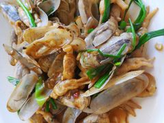 姜葱炒圣子-明记海鲜大排档(巽寮湾店)
