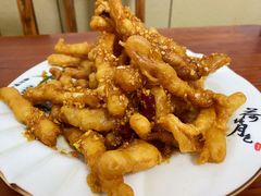 炸鱿鱼条-天伦海鲜·老味道·青岛菜(栈桥天主教堂店)
