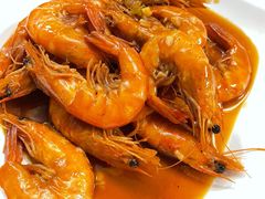 油焖大虾-1910老鲁味海鲜·戳子肉·青岛菜(金沙滩店)